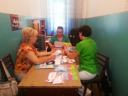 Выездной прием в поселке Подгорный 