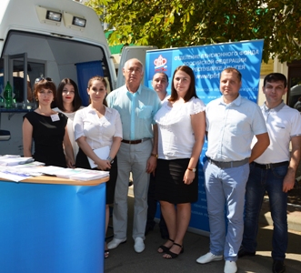 В День рождения Майкопа специалисты Отделения ПФР по РА проконсультировали граждан 