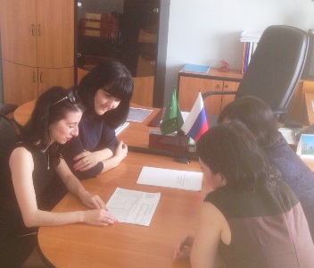 Встреча с работниками тахтамукайской налоговой службы 