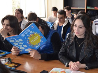 «Открытый «пенсионный» урок провел глава ПФР республики Сергей Таболов