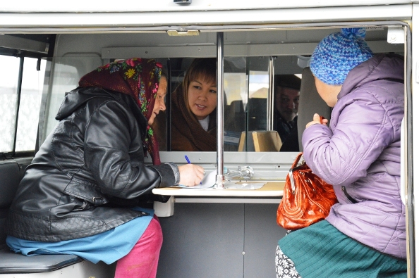 Мобильная клиентская служба ПФР  отправляется в отдаленные поселки республики