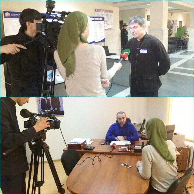 Информационно-разъясyиnельная работа на телеканале ЧГТРК «Грозный»