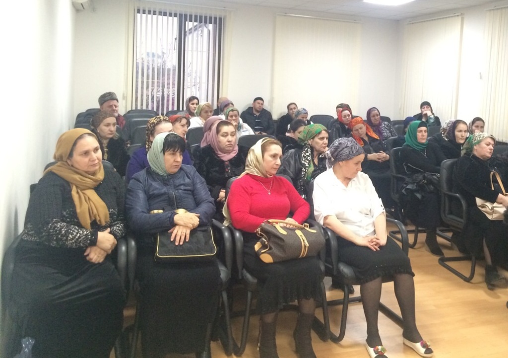 В Управлении Пенсионного фонда РФ по ЧР в Урус-Мартановском районе состоялась встреча с населением