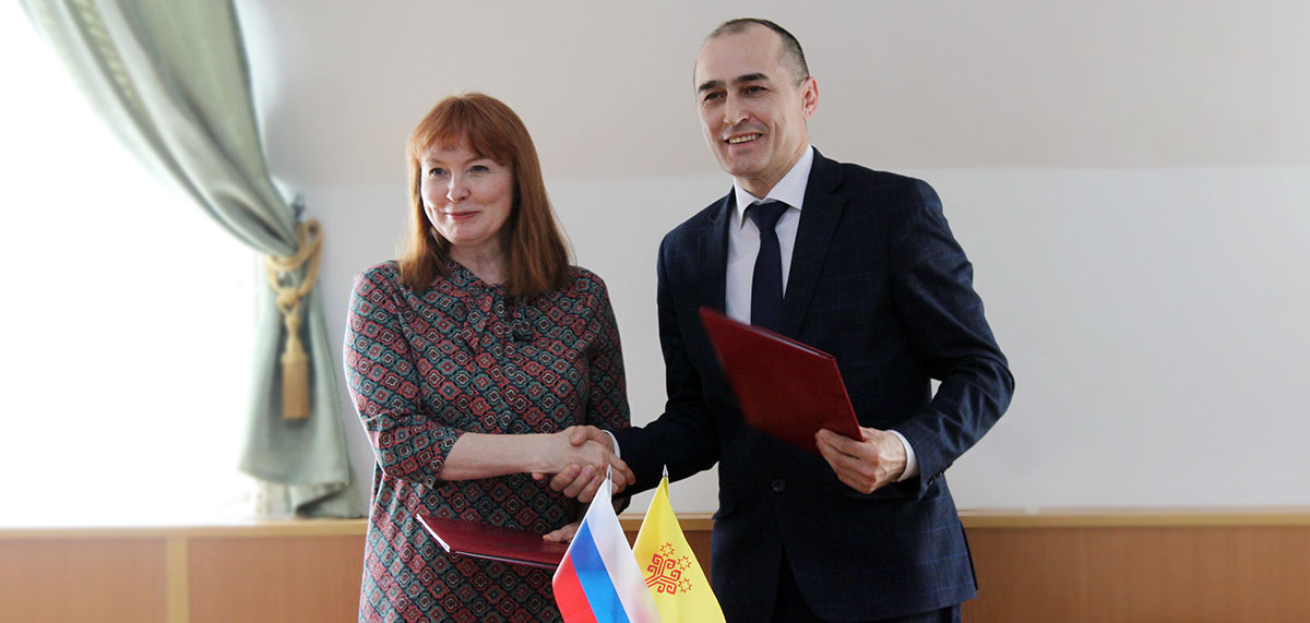 Управляющий Отделением ПФР по Чувашской Республике-Чувашии и председатель  «Союза женщин Чувашии» заключили Соглашение о сотрудничестве