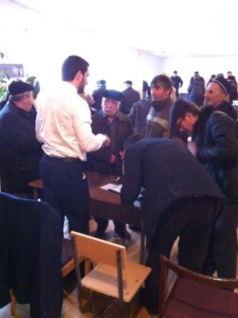 Рассказать все о новых правилах формирования пенсии... Руководство Управления ОПФР по РД в Хасавюртовском районе встретилось с жителями села Могилевское 