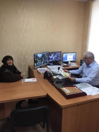 Руководители территориальных подразделений ОПФР по РД сегодня в течение дня общались с гражданами  в рамках Общероссийского Дня приёма граждан