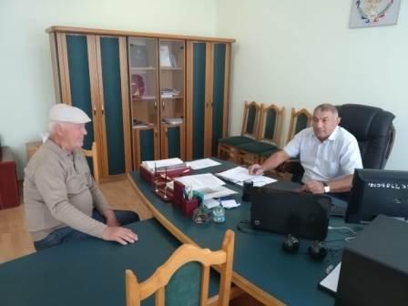 В ходе личного приёма начальник Сергоколинского УОПФР рассказал о  новых изменениях в направлении 