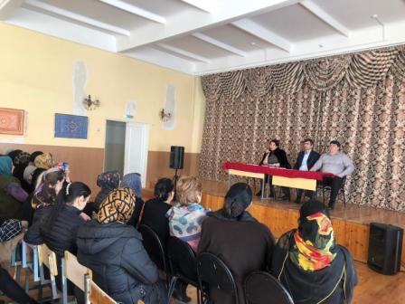 Руководство Управления Пенсионного фонда в Ленинском районе Махачкалы встретились с жителями посёлка Хушет