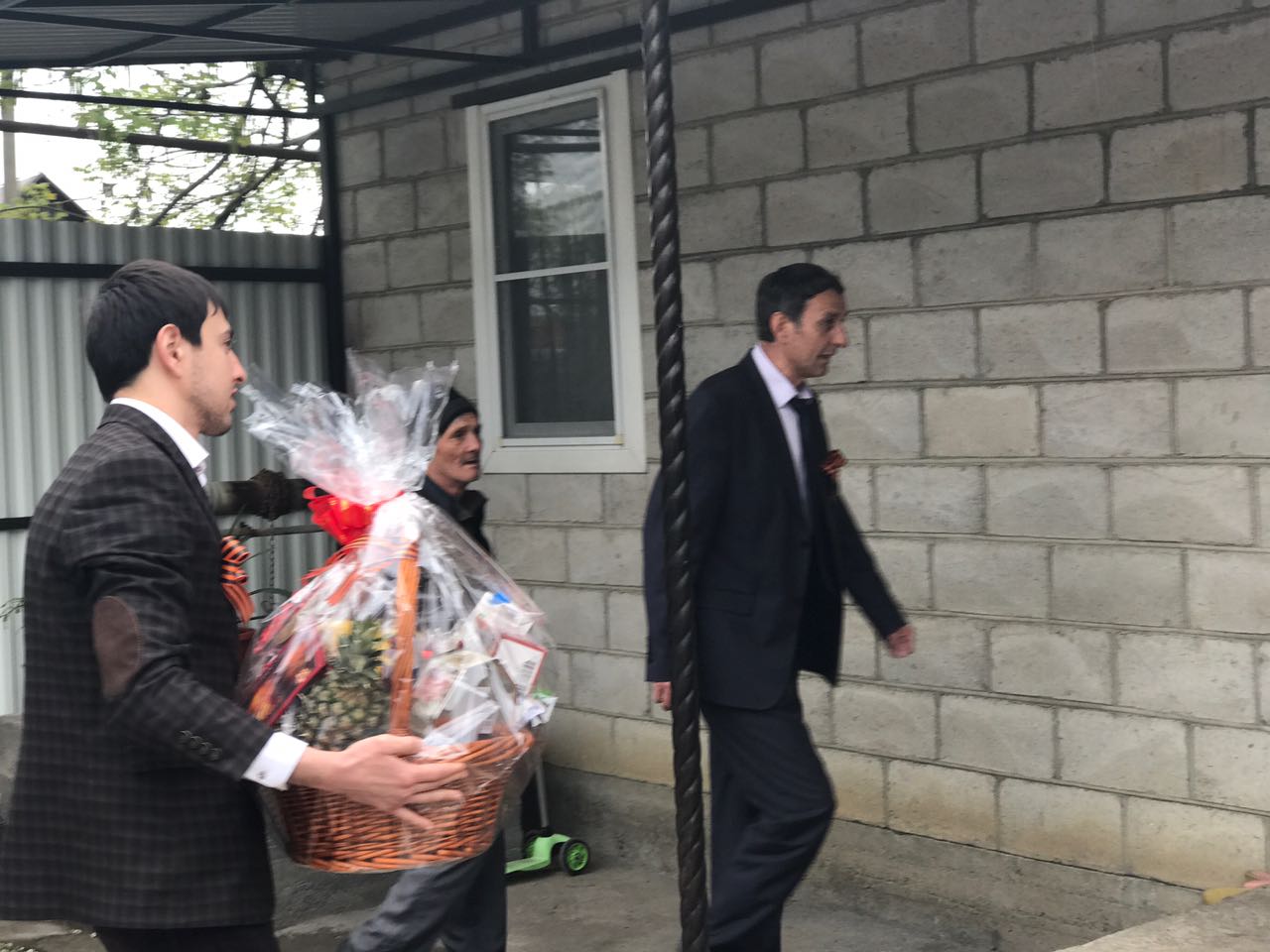 Сотрудники ОПФР по РИ встретили праздник Победы со «своими» ветеранами