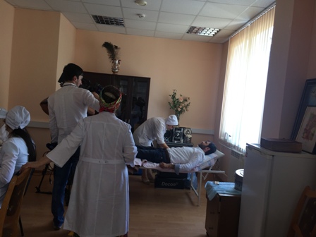 Сотрудники ОПФР сдали кровь