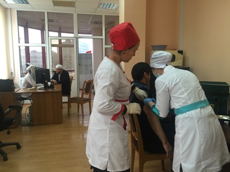 Чтобы гриппа не бояться, начинаем прививаться!