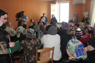 Встреча с работниками администрации Сунженского района