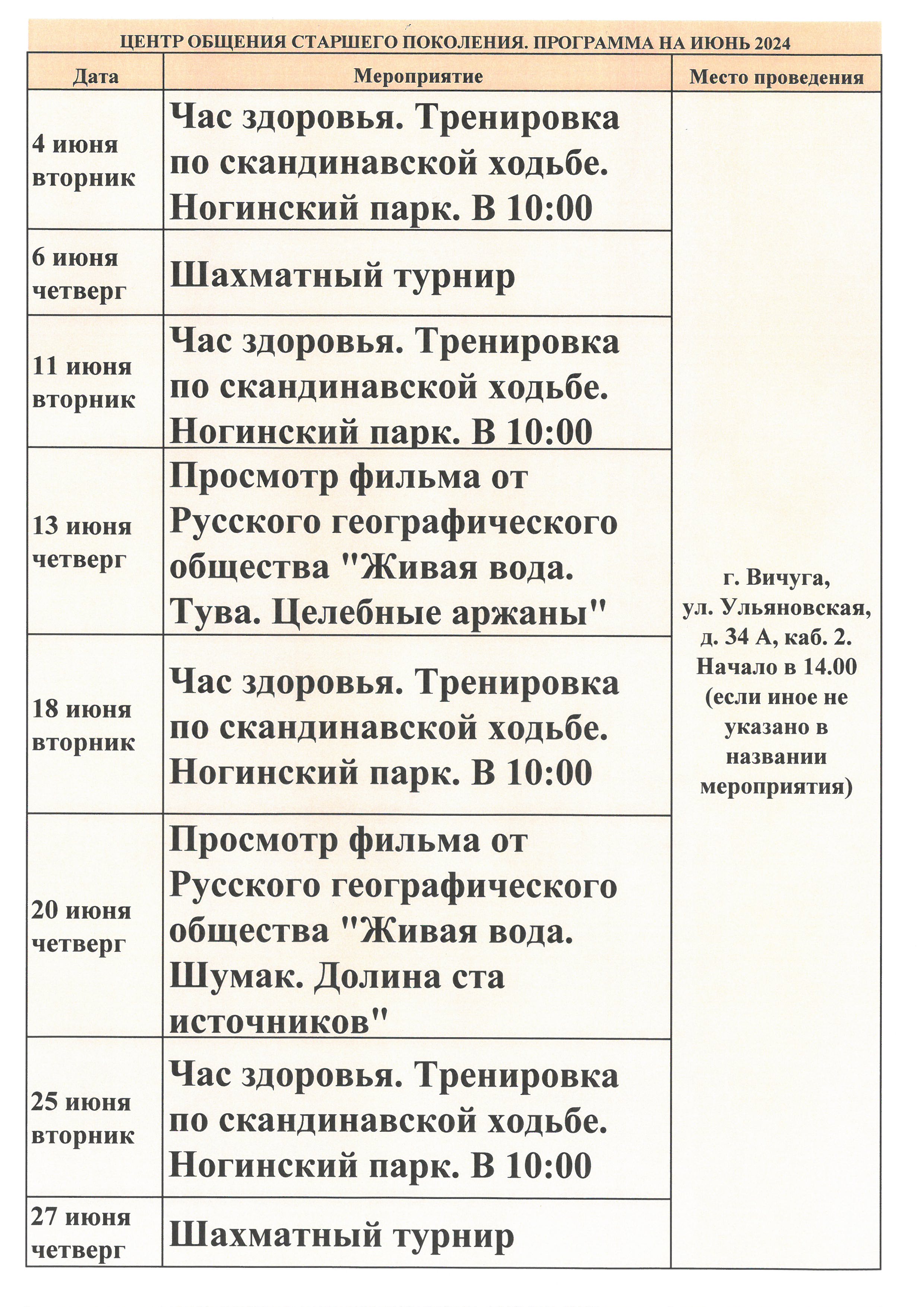 Центры общения для людей старшего поколения