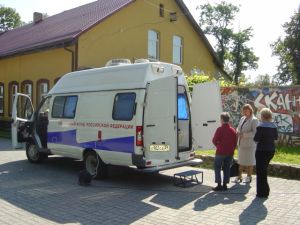 Работа передвижной мобильной клиентской службы в июне