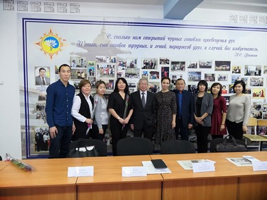 Представитель УПФР приняла участие в работе «круглого стола» в Калмгосуниверситете