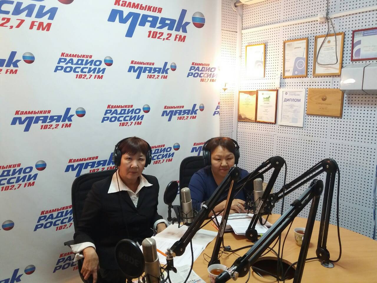 В прямом эфире Радио Калмыкии – правовая помощь ПФР 