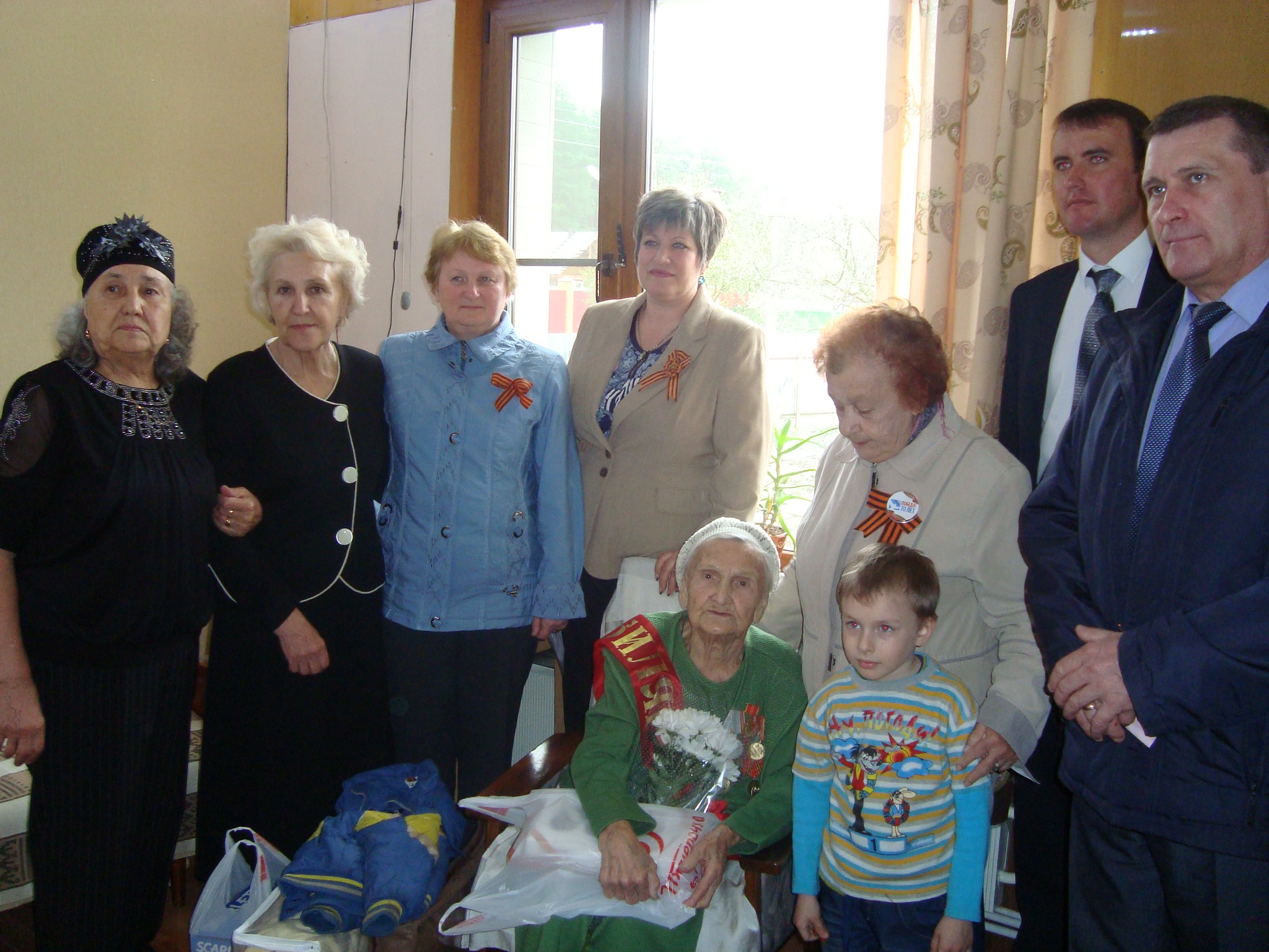 У жительницы   Дзержинского района -  100 - летний  юбилей.