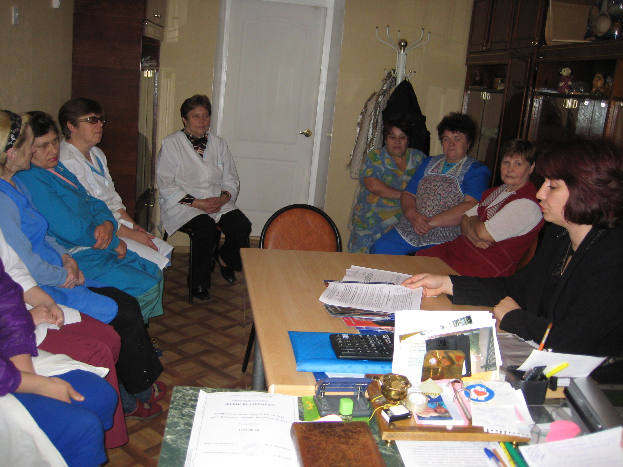 В доме-интернате для престарелых и инвалидов «Двуречья» была проведена встреча по разъяснению пенсионного законодательства