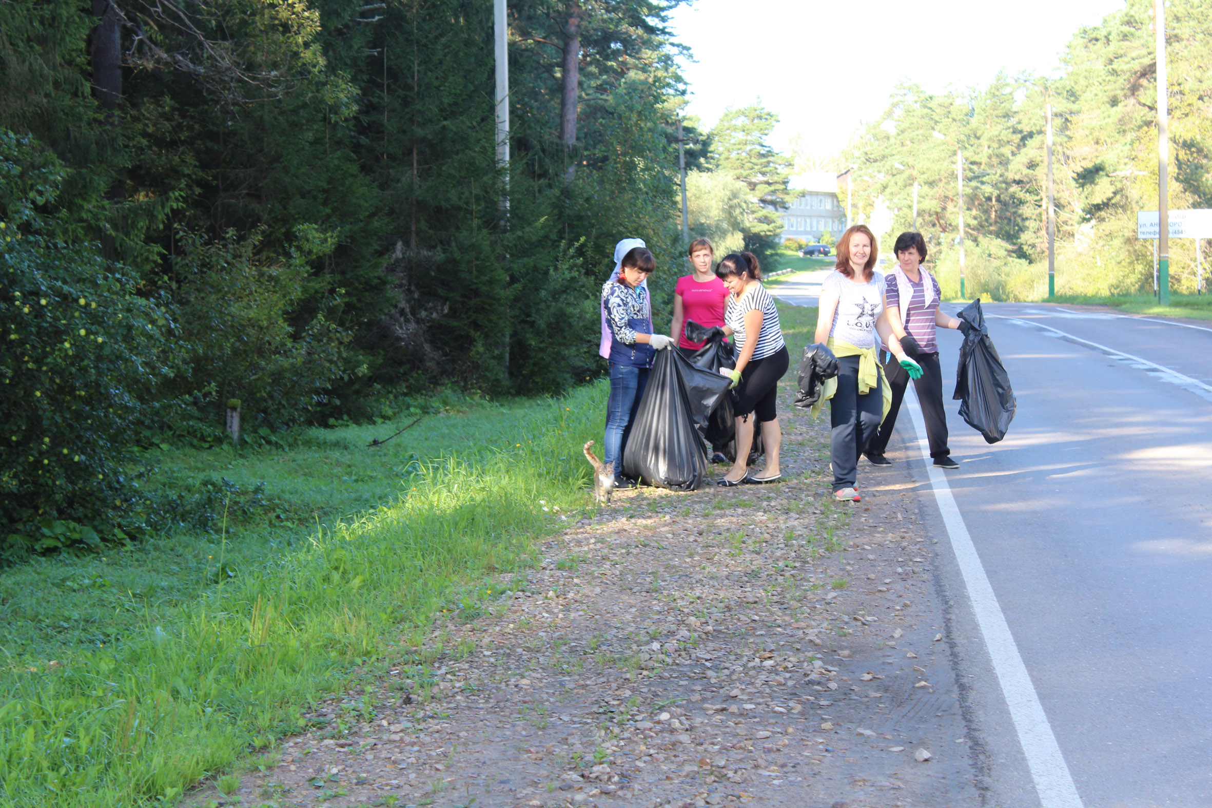 Навели порядок в городе