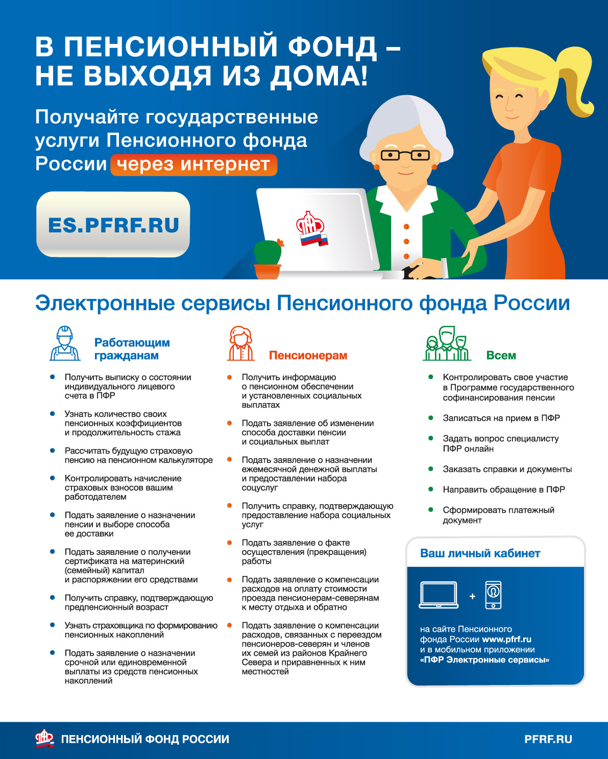 Услуги в клиентских службах ПФР предоставляются только по предварительной записи