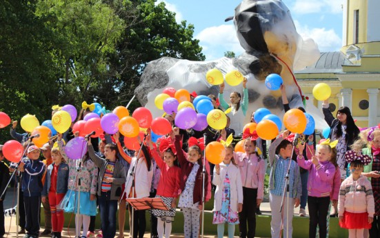 Сотрудники Управления ПФР в Мосальском районе приняли участие в празднике детства и молока