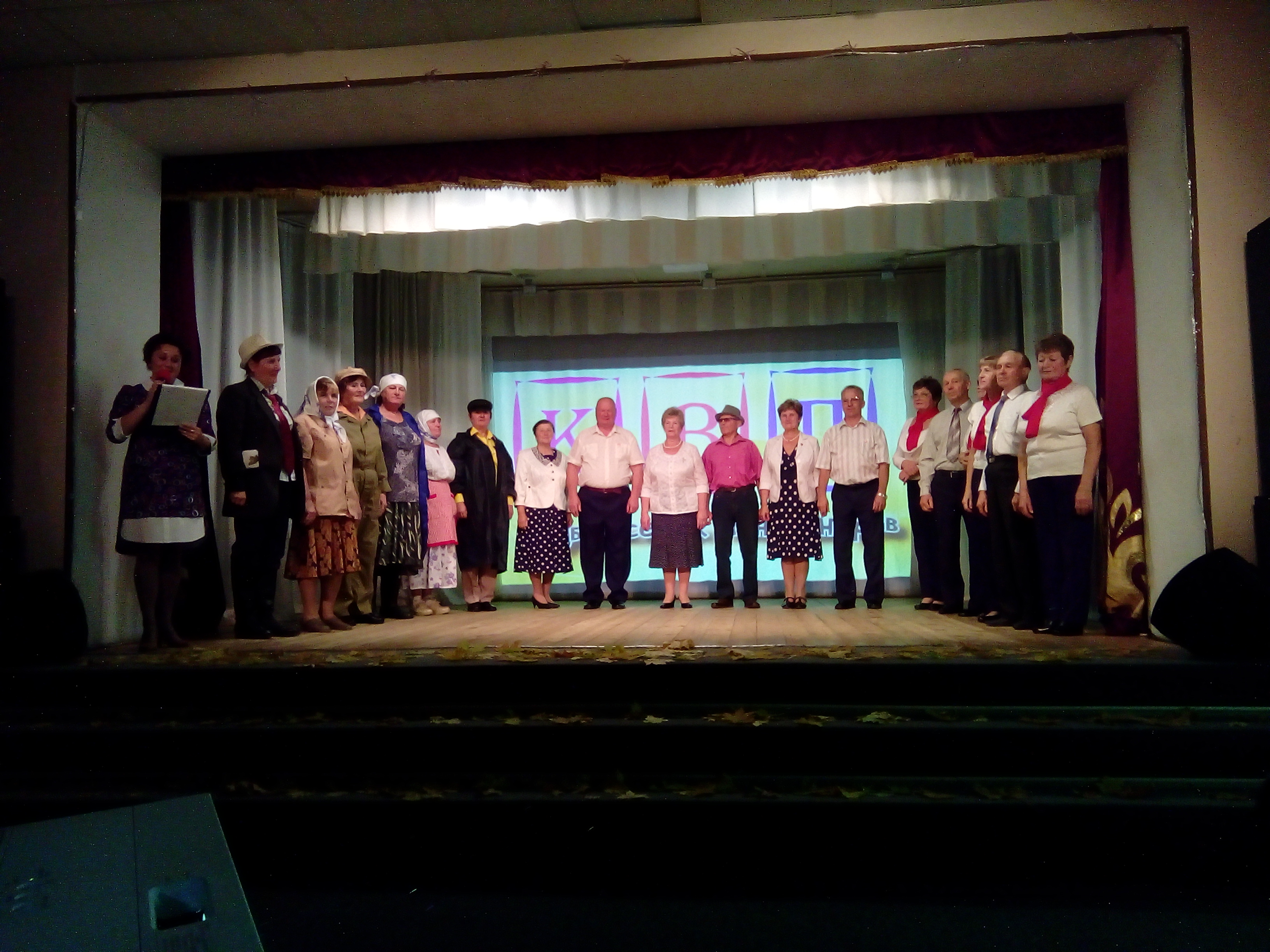 Пенсионеры Юхновского района сыграли в «КВН».