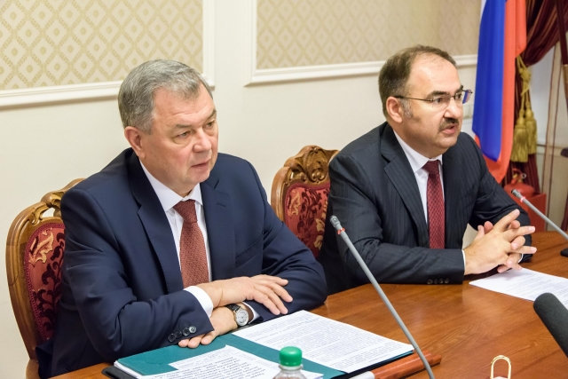 Совещание рабочей группы о ходе реализации мероприятий по внедрению Единой государственной информационной системы социального обеспечения (ЕГИССО) в Калужской области.