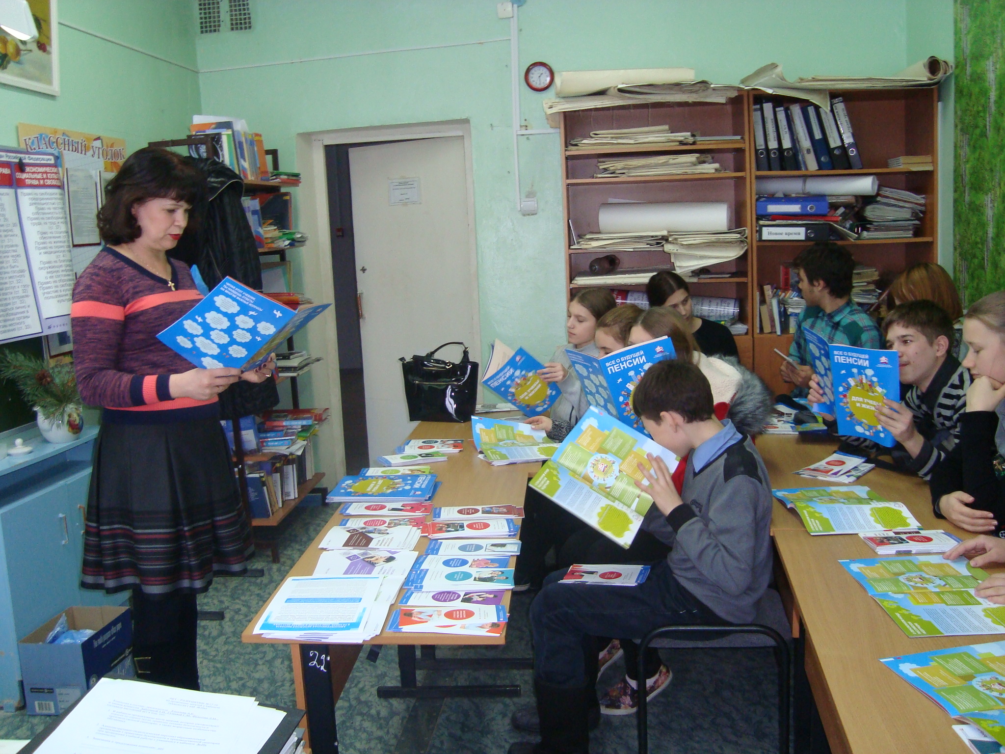  Управлением ПФР в Дзержинском районе Калужской области проведен «День пенсионного всеобуча»