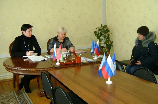 Начальник Управления ПФР в Сухиничском районе провела прием граждан