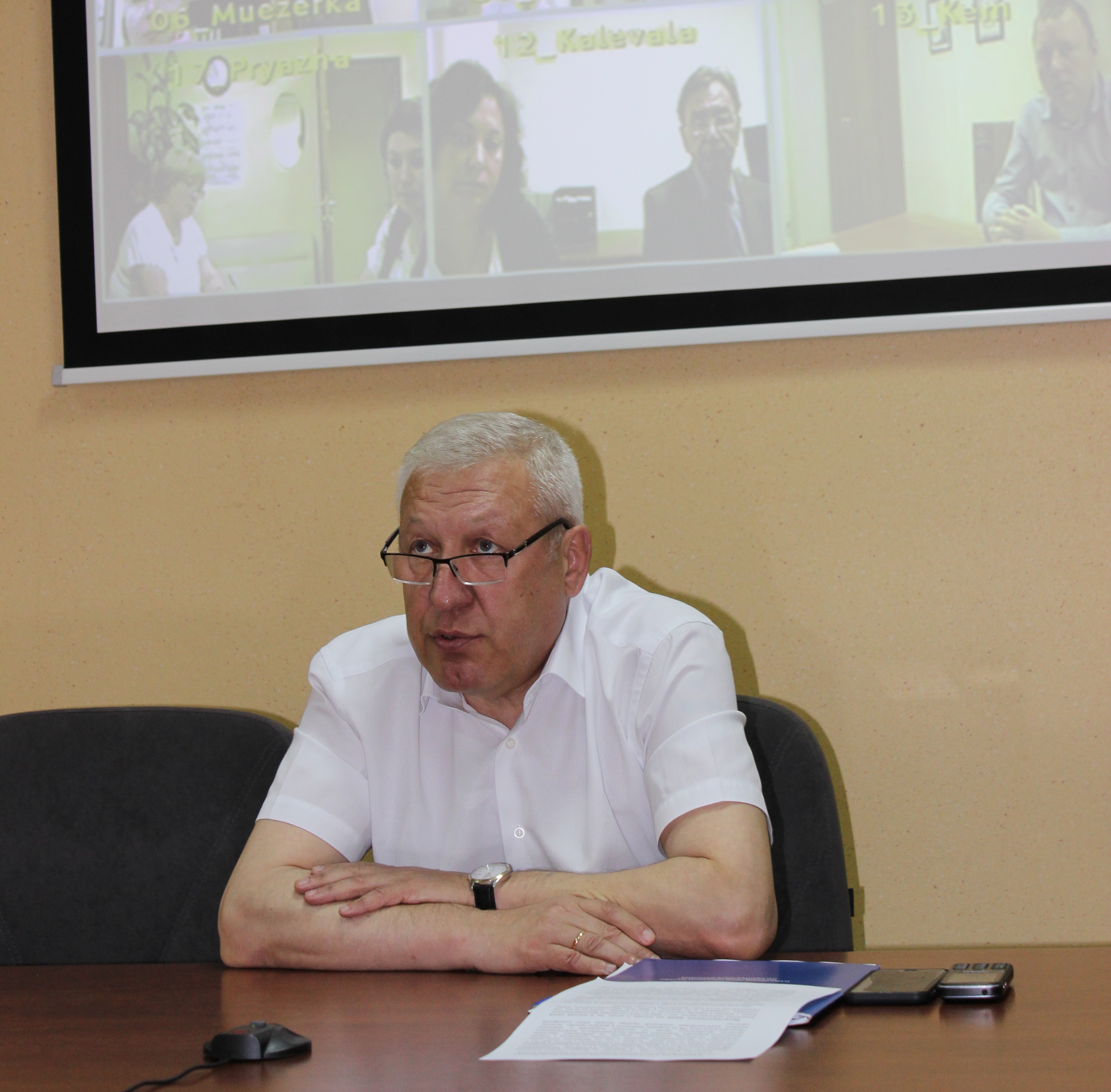 Управляющий ОПФР по Карелии Николай Левин ответил на вопросы журналистов районных средств массовой информации