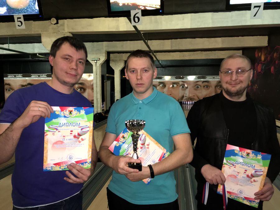 КОМАНДА ОПФР ПО РЕСПУБЛИКЕ КАРЕЛИЯ ЗАНЯЛА  2-ОЕ МЕСТО В ТУРНИРЕ ПО БОУЛИНГУ 