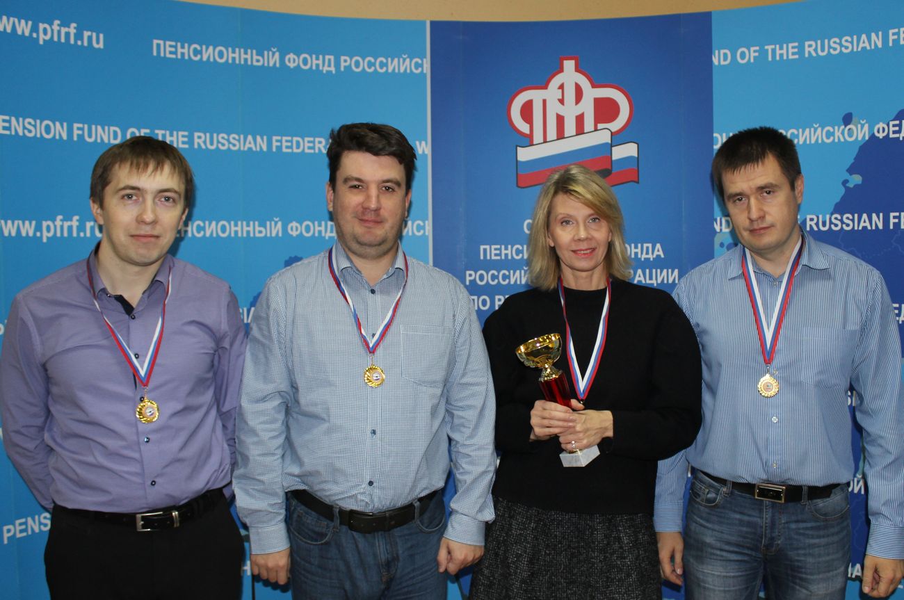 Команда Пенсионного фонда Карелии снова первая