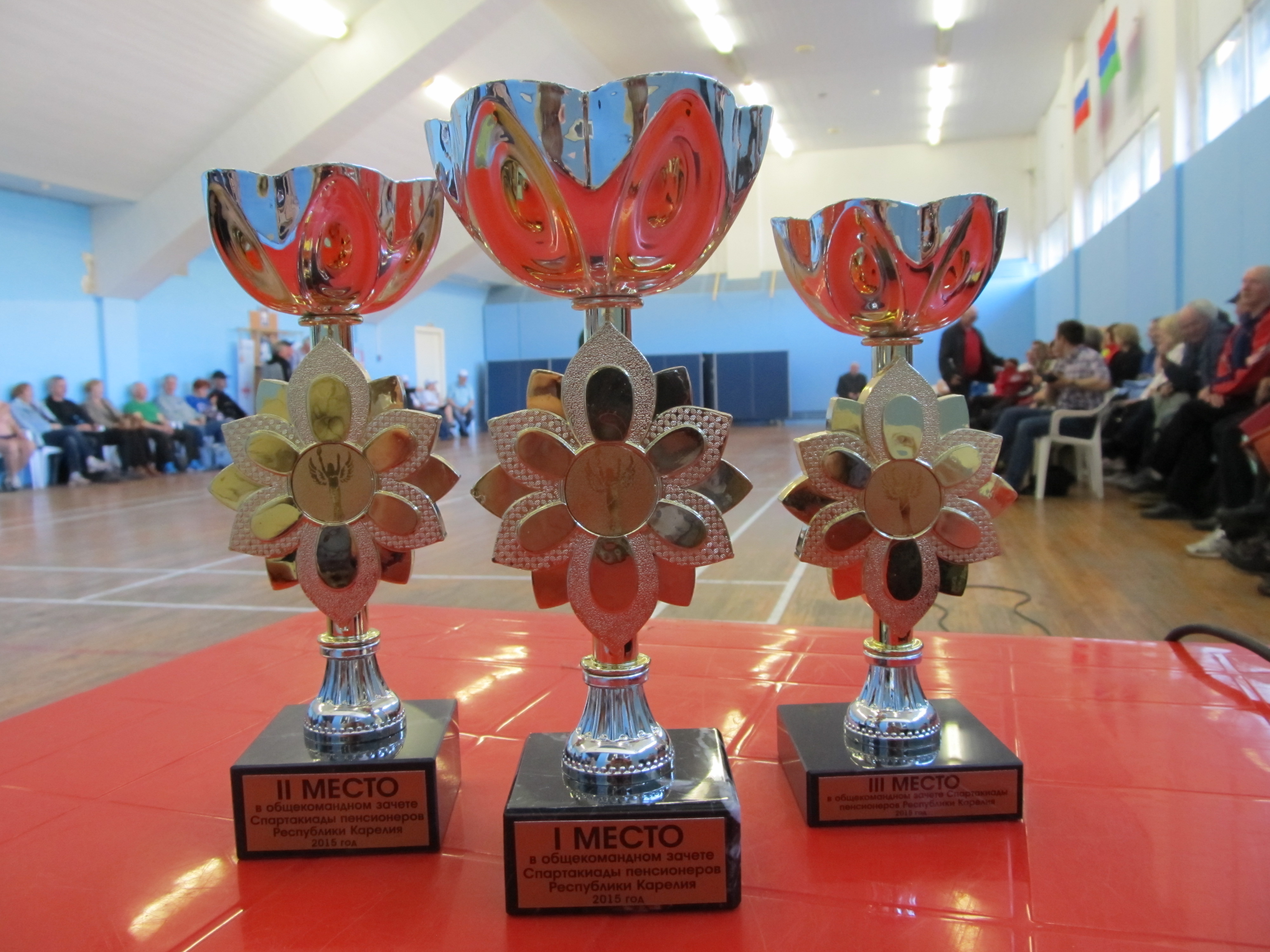 Победители республиканской спартакиады пенсионеров – команда из Кондопоги