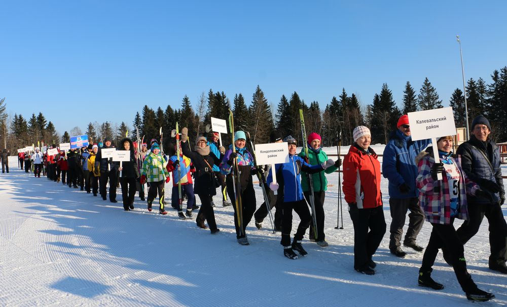 В Петрозаводске состоялась III Зимняя спартакиада пенсионеров