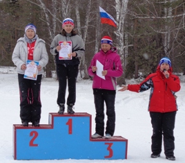 Работник Пенсионного фонда заняла призовые места в «Лыжне России»