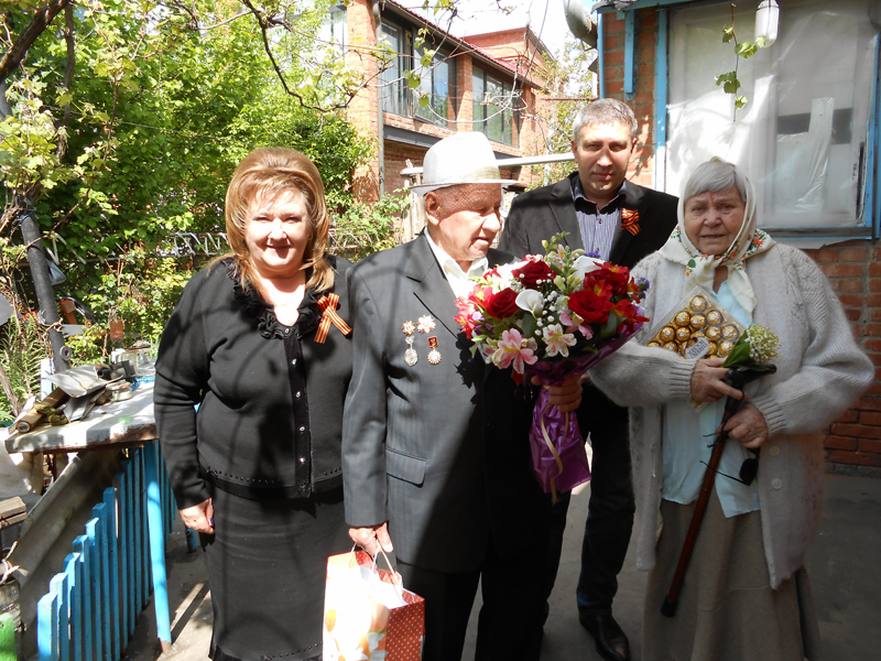 В гостях у ветеранов Великой Отечественной войны побывали руководители Отделения ПФР по Краснодарскому краю 
