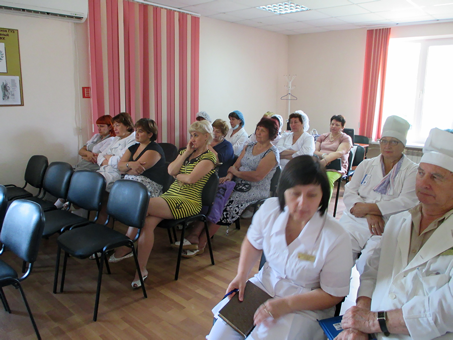 Коллективу противотуберкулёзного диспансера в г. Кропоткине рассказали о порядке расчета пенсии