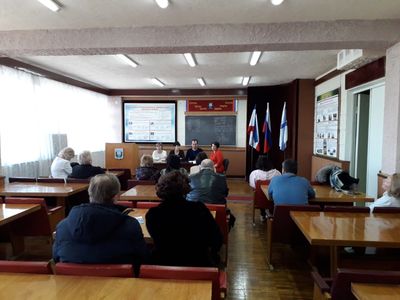 Встреча по разъяснению изменений в пенсионном законодательстве с коллективом санатория «Судак»