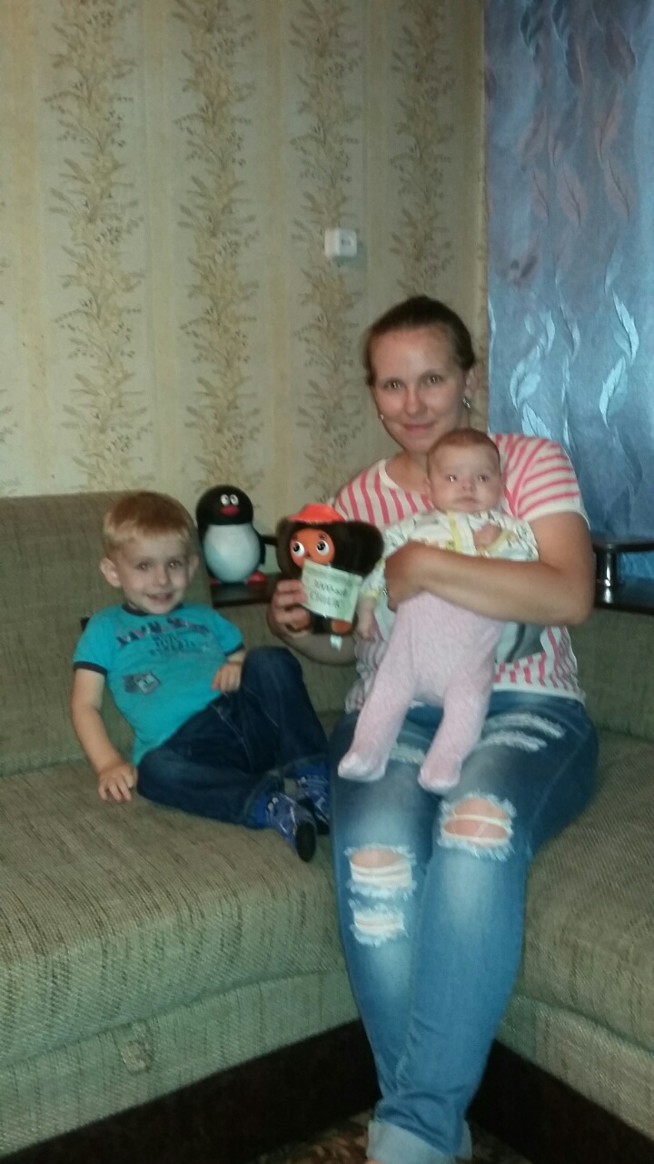 Новорождённого в семье  Елисеевых зарегистрировали в ПФР