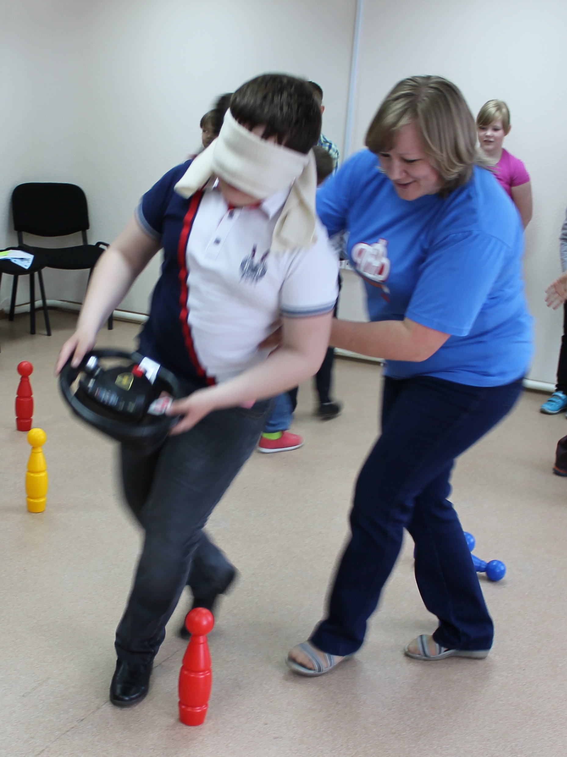 На празднике детства