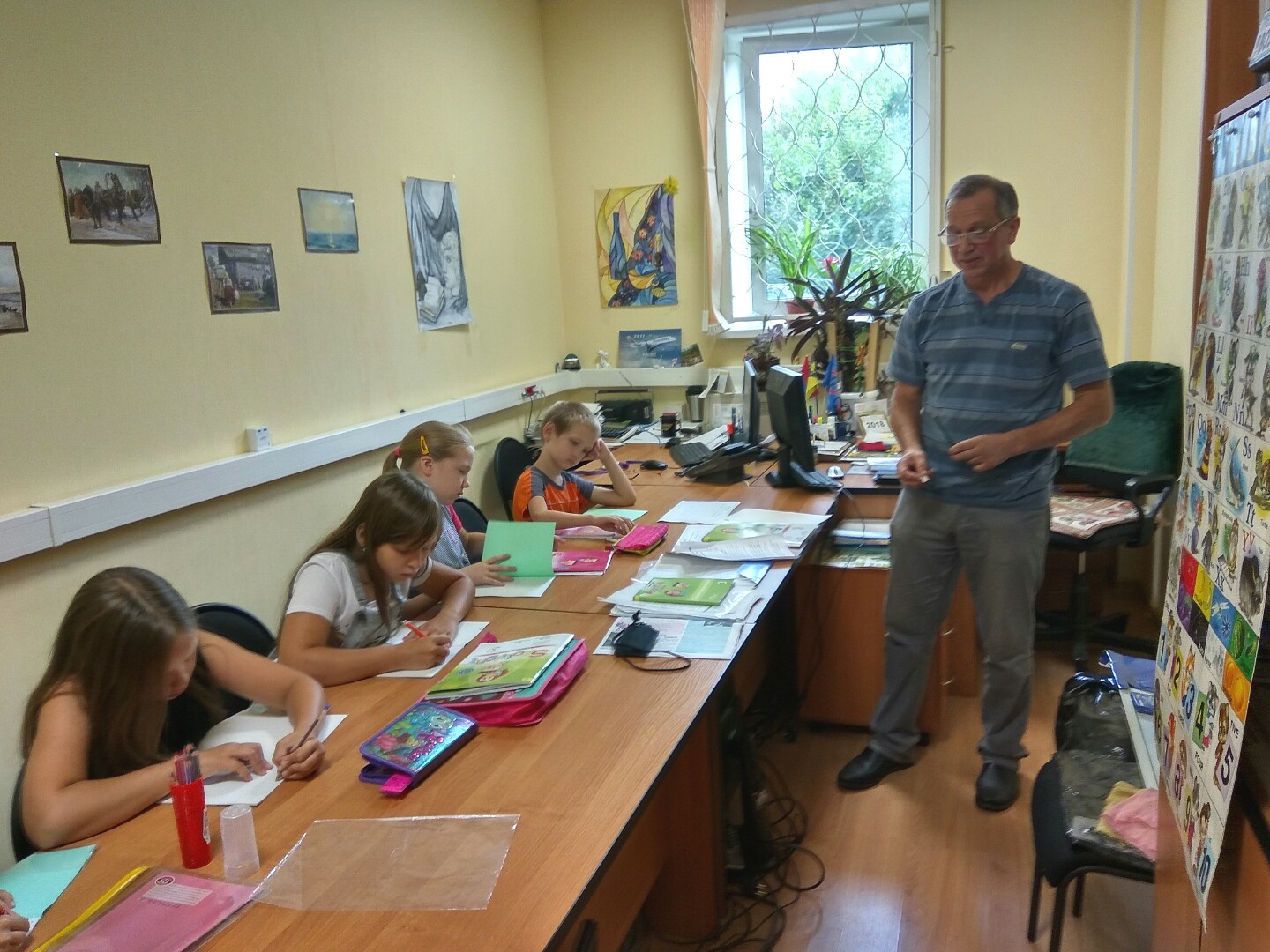 От  9 до 93-х лет – возраст слушателей компьютерных курсов и по английскому языку в Главном управлении ПФР №5 