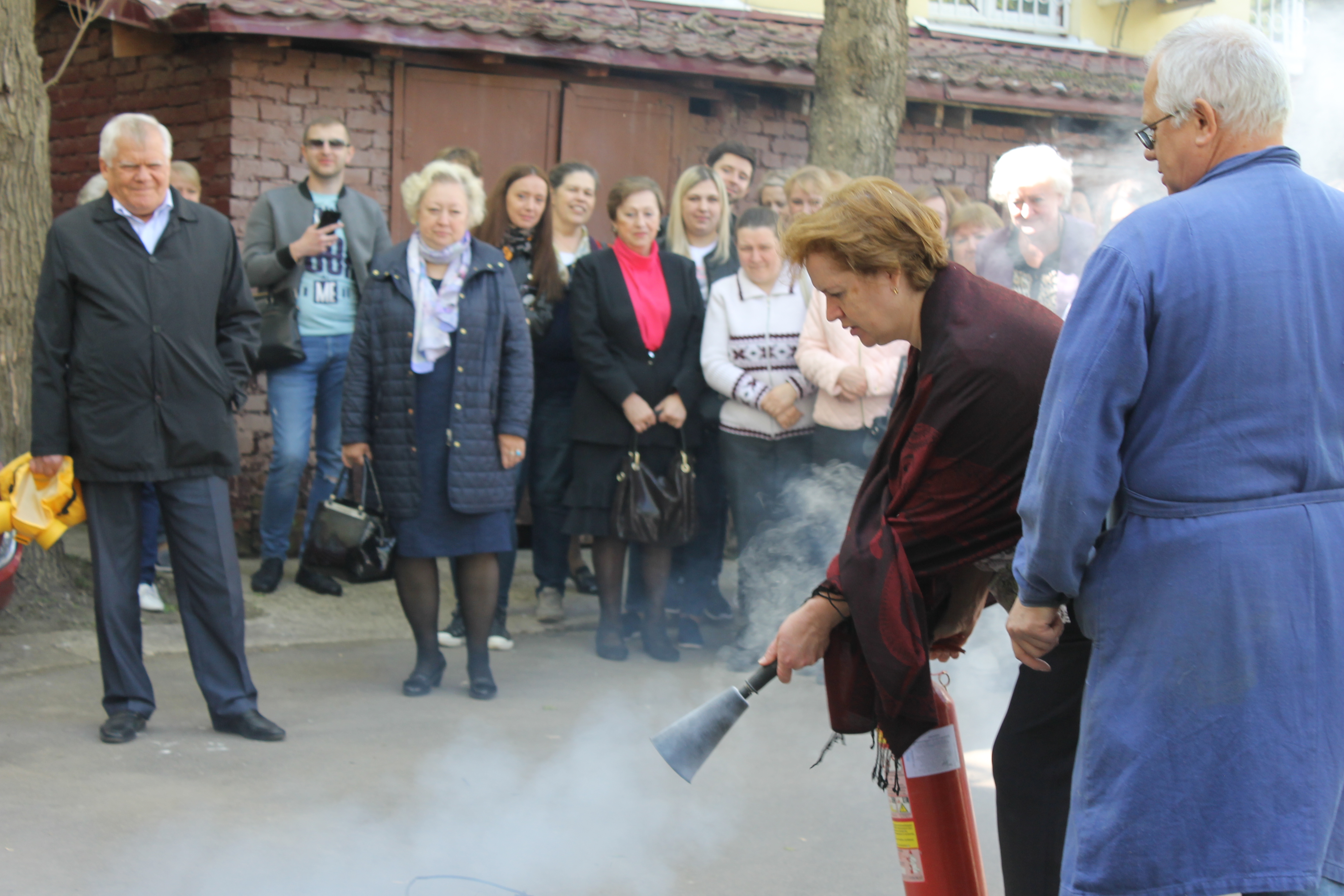 В Восточном округе столицы в Главном управлении ПФР № 7 провели учения по противопожарной безопасности