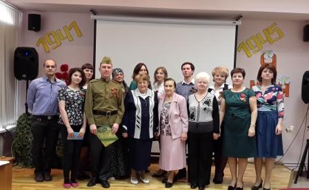 Накануне Дня Победы в Управление ПФР №20 пригласили ветеранов Великой Отечественной войны