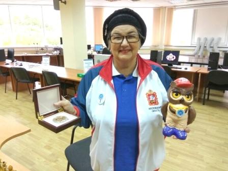 Символ IV Спартакиады пенсионеров России передан Пенсионному фонду в Химках – за внимание к людям 