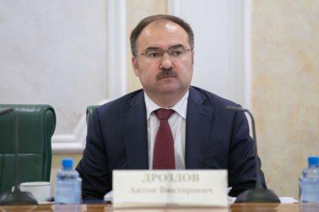 Председатель Правления ПФР Антон Дроздов выступил с докладом в Совете по развитию социальных инноваций субъектов РФ при Совете Федерации РФ 