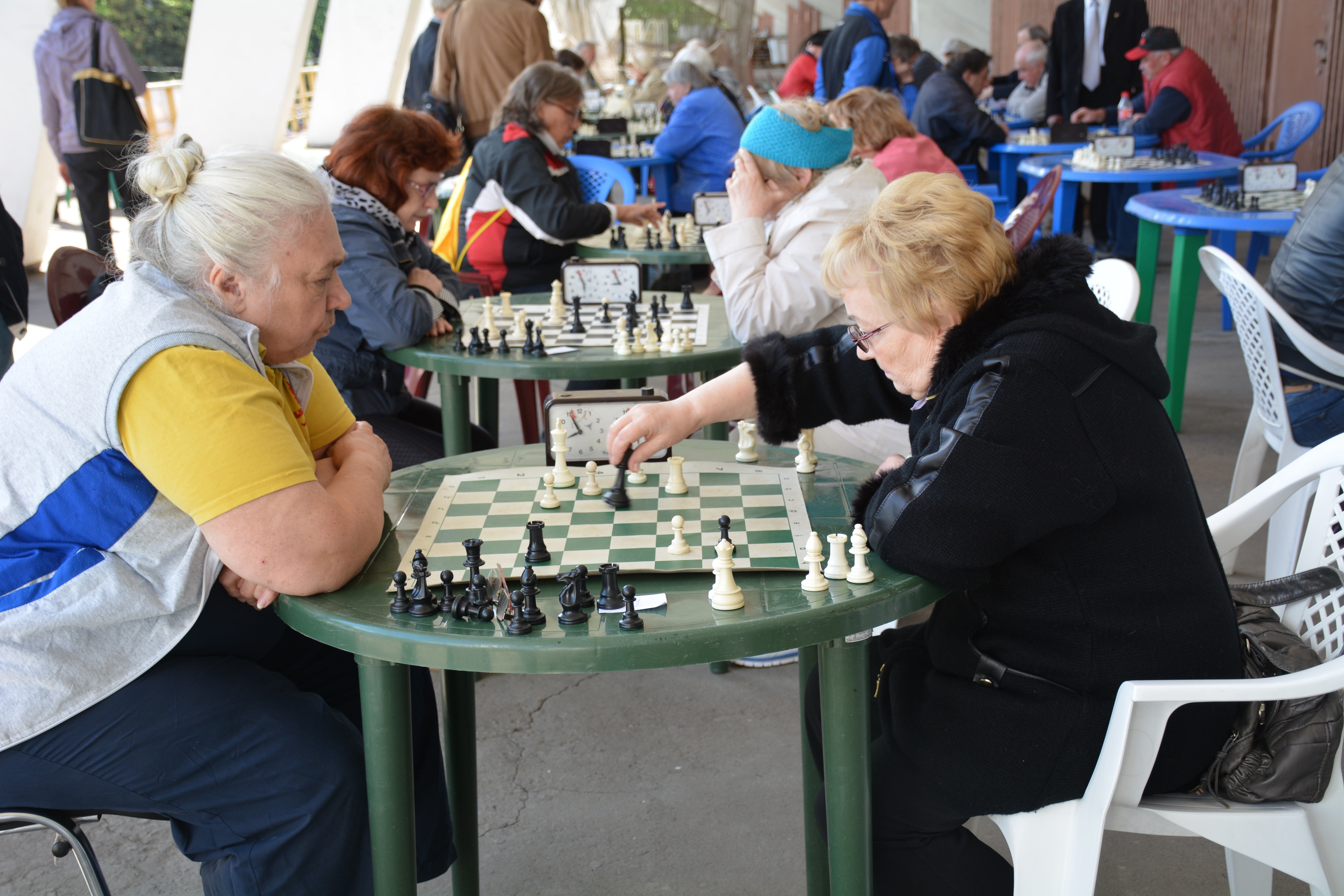 Шахматы на Спартакиаде пенсионеров Москвы