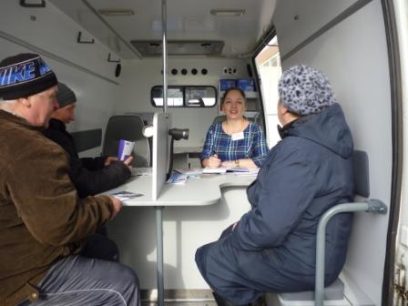 Мобильная Клиентская служба Управления ПФР № 41 - всегда в пути