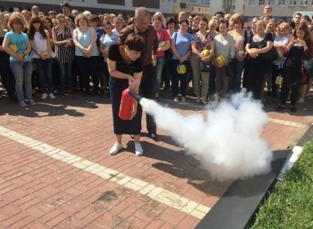В ГУ ПФР № 3 по г. Москве и Московской области проведены пожарные учения