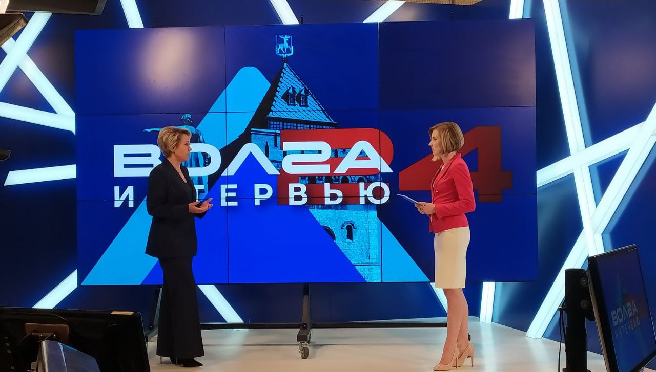 Интервью управляющего ОСФР по Нижегородской области Арины Садулиной на ТК Волга 24