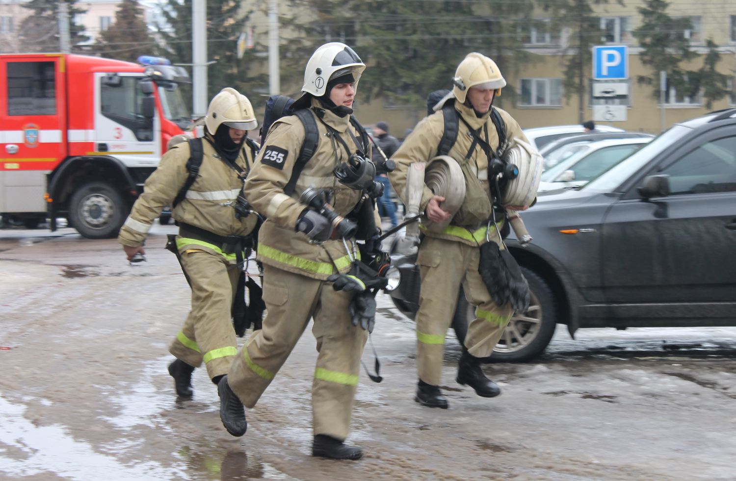 В Отделении ПФР по Орловской области прошли учения по тушению пожара